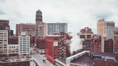 Video Production Detroit City Skyline | Wooshii